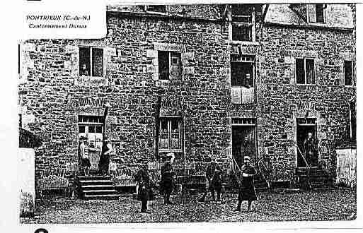 Ville de PONTRIEUX Carte postale ancienne